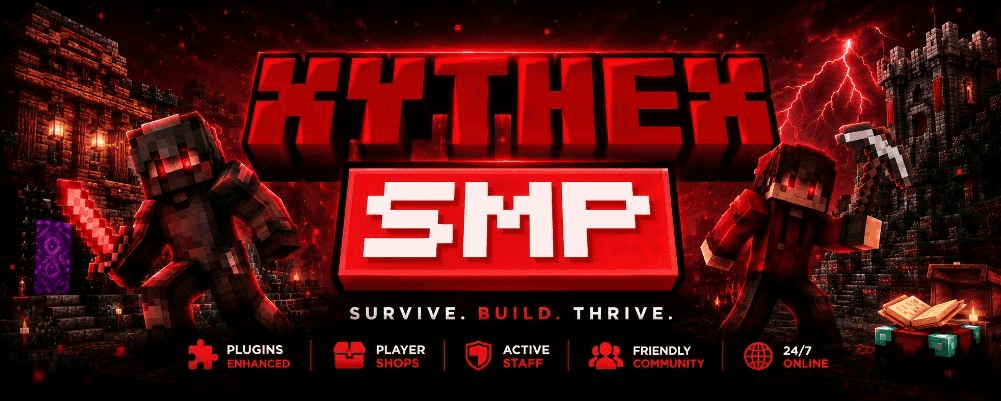 Xythex SMP banner